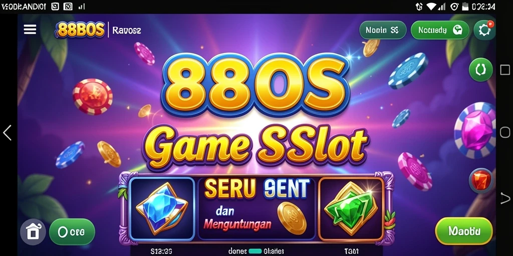 Tampilan gameplay Slot yang menarik dan mendebarkan di 88BOS.