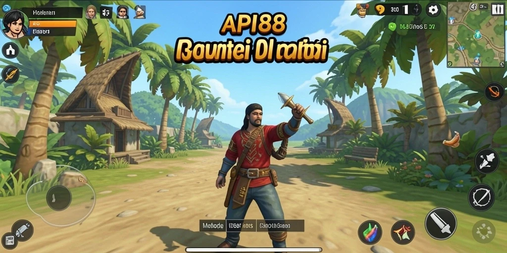 Screenshot API88 menampilkan gameplay yang seru dan penuh warna.