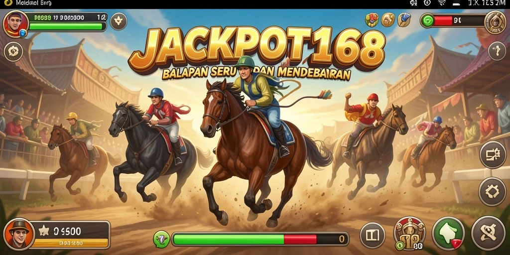 Gameplay JACKPOT168 yang seru dengan balapan cepat