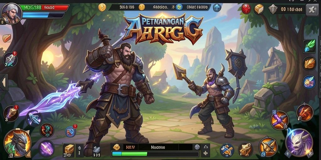 Tampilan gameplay MDG188 yang mendebarkan dalam aksi ARPG.