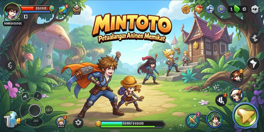Tampilan gameplay MINTOTO yang mengasyikkan dan menawan.