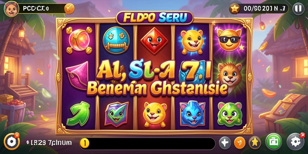 Tampilan gameplay PCPC7 yang menampilkan keseruan bermain slot.