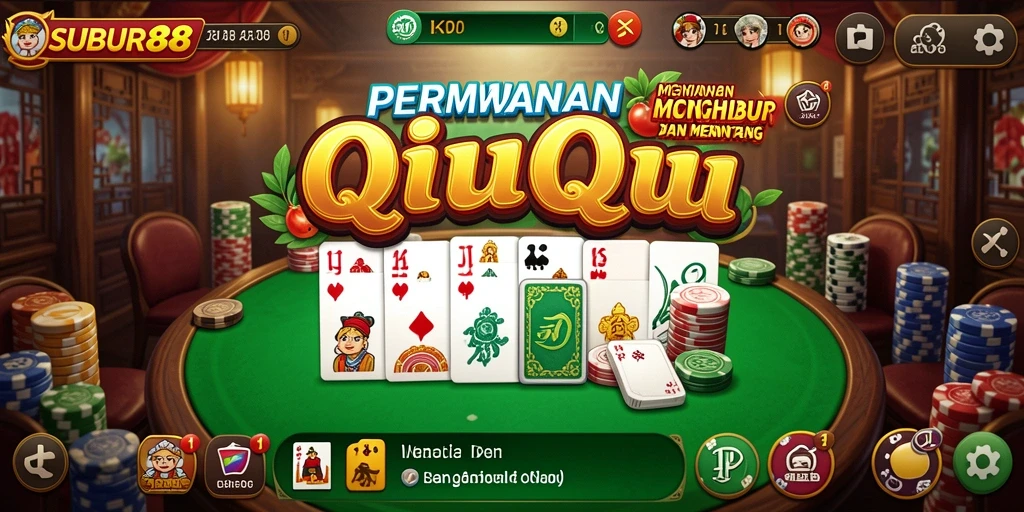 Gameplay menarik QiuQiu di SUBUR88 yang penuh tantangan.